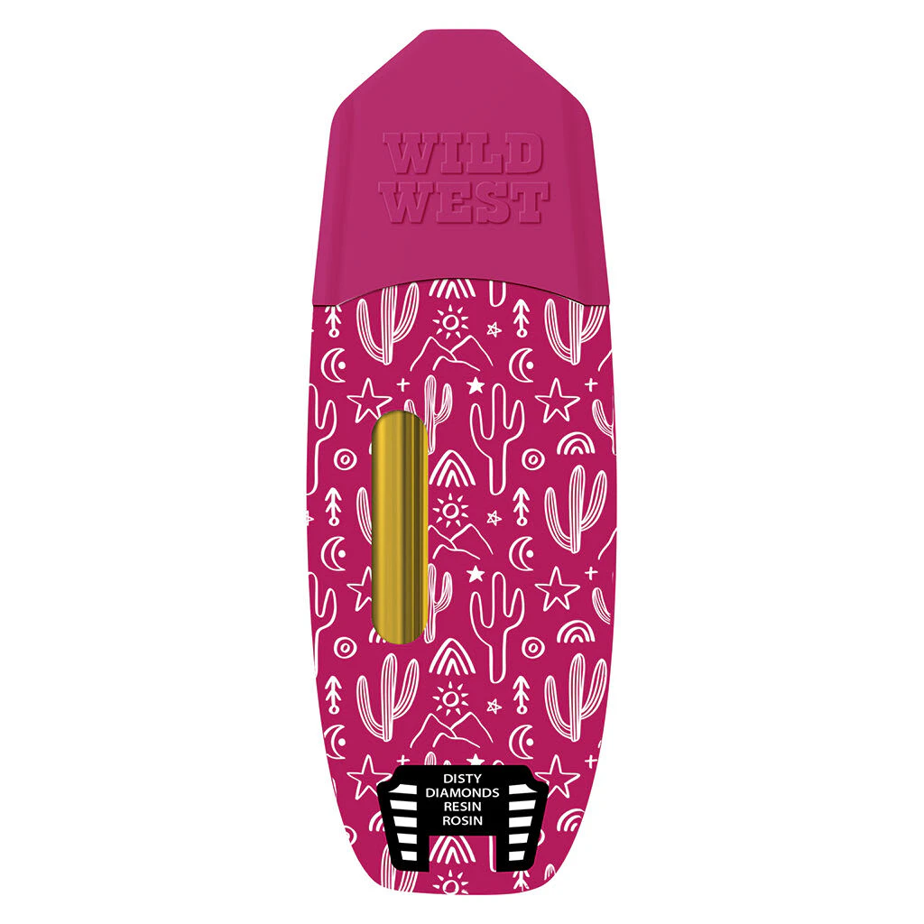 Wild West - Wild West Reloadable AIO - 96+ Raspberry Rodeo 0.95g Disposable Pens Main Image