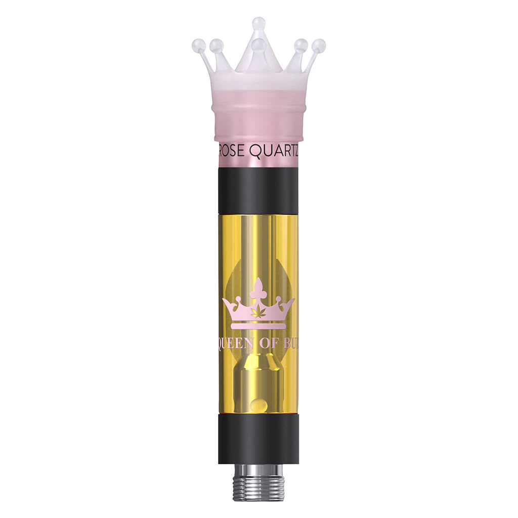 Queen of Bud - Rose Quartz Liquid Crystals 510 Thread Cartridge 1g 510 Thread Cartridges Main Image