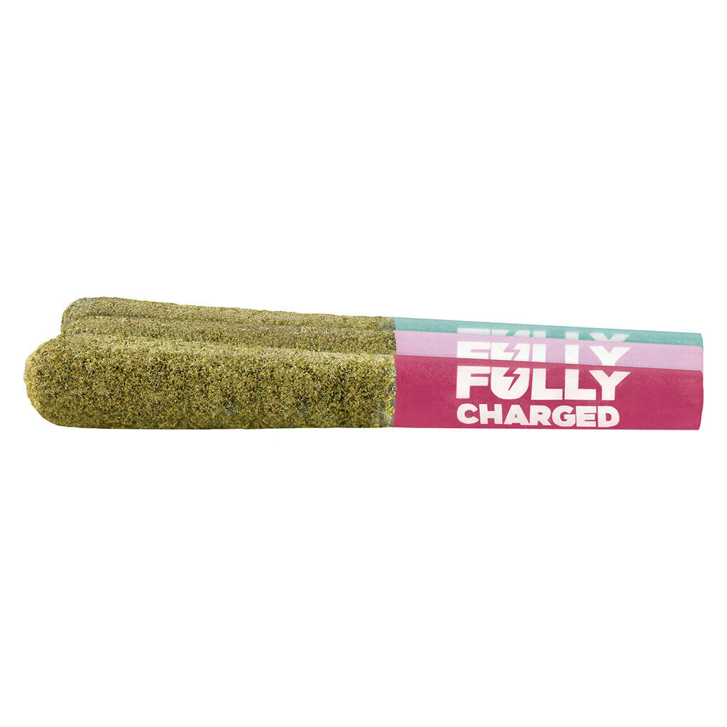 Spinach - Fully Charged Juicy Boost Mixer Pack Infused Pre-Roll 3x0.5g Hash and Kief Main Image