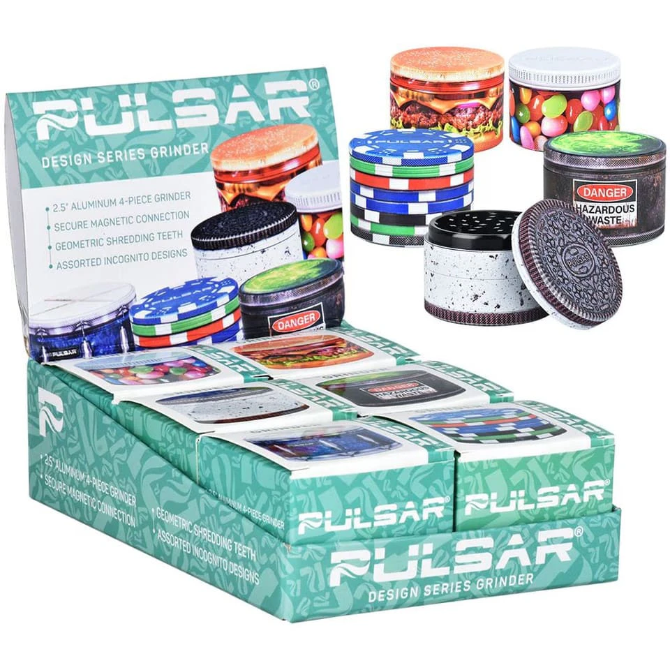 AFG Distribution Canada - PULSAR - Design Series Aluminum Grinder - 4pc / 2.5" Main Image