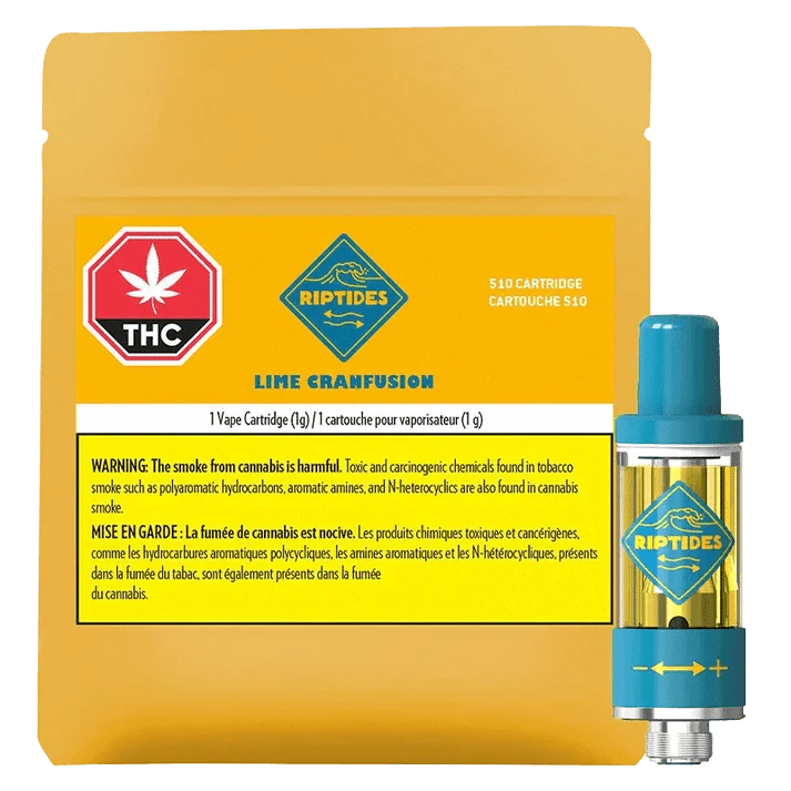 Riptides - Lime Cranfusion Liquid Diamonds 1g Vape Cartridge by Riptides Main Image