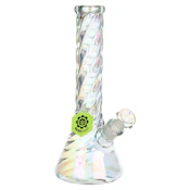SeshGear | Positive Twist Beaker Bong | 16.25"