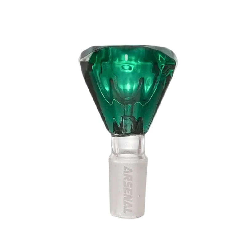 ARSENAL - Arsenal - 18mm Crystal Gem Glass Bowl (Teal) Main Image