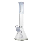 16" 7mm Arsenal Colour Crest Beaker w/ Diffuser Downstem