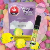 PURPLE PEBBLES - STICKY GREENS - 0.95G