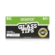 6mm Hemper Glass Filter Tips