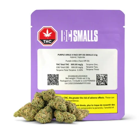 BC Smalls - PURPLE URKLE X FACE OFF OG SMALLS - 3.5 Main Image