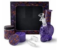 ACC - Super Supplys Inc - Purple Skull Bong Set