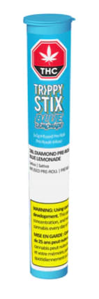 TRIPPY STIX DBL DMD BLUE LEMONADE INFU PRE-ROLLS - 1