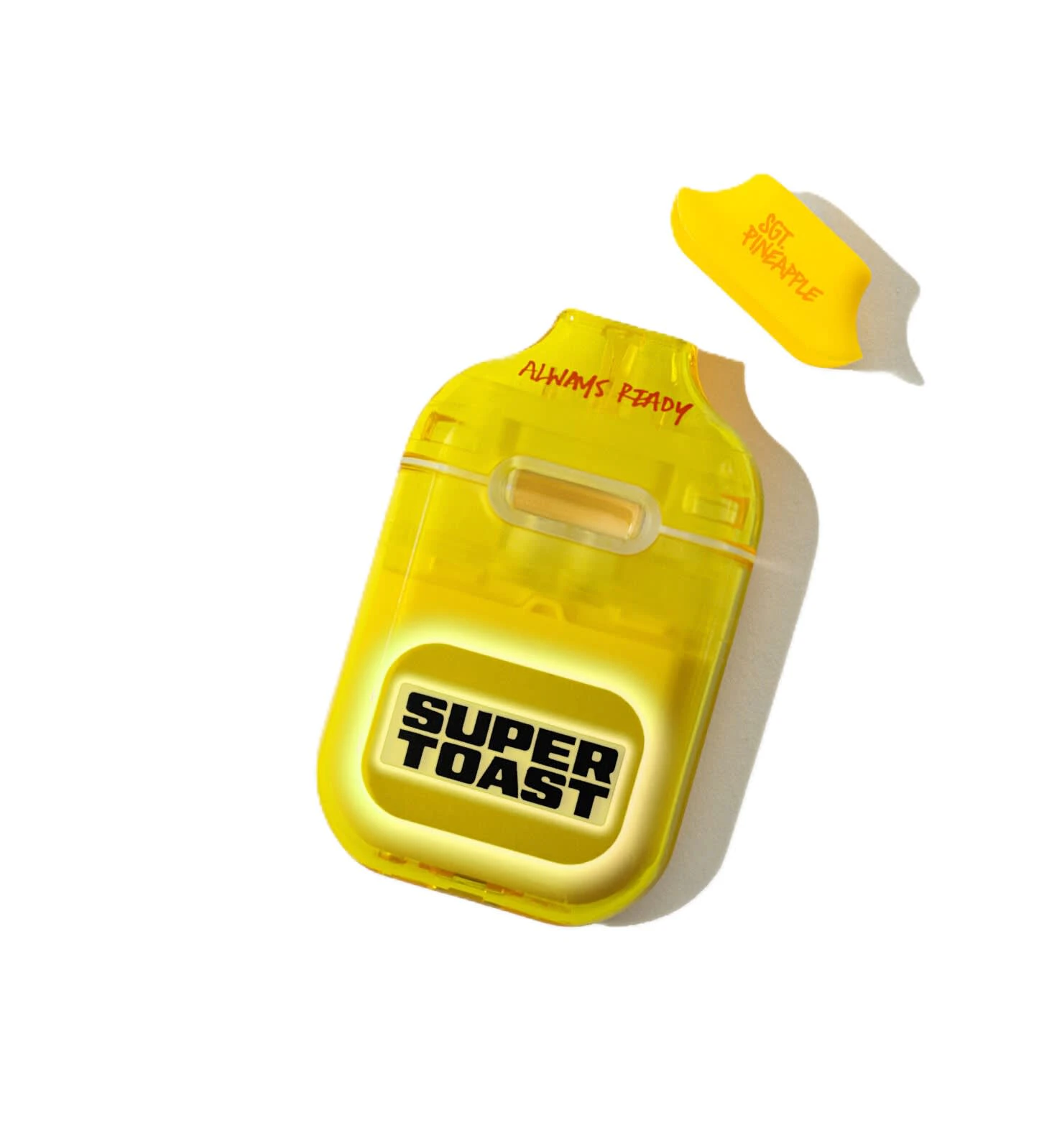 SUPER TOAST - Sgt. Pineapple Liquid Diamonds 0.95g Disposable Vape Main Image