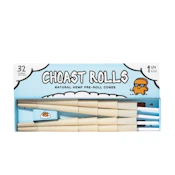 Choast Rolls Natural Hemp 1/14 Cones -32ct - Choast Rolls Natural Hemp 1/14 Cones -32ct