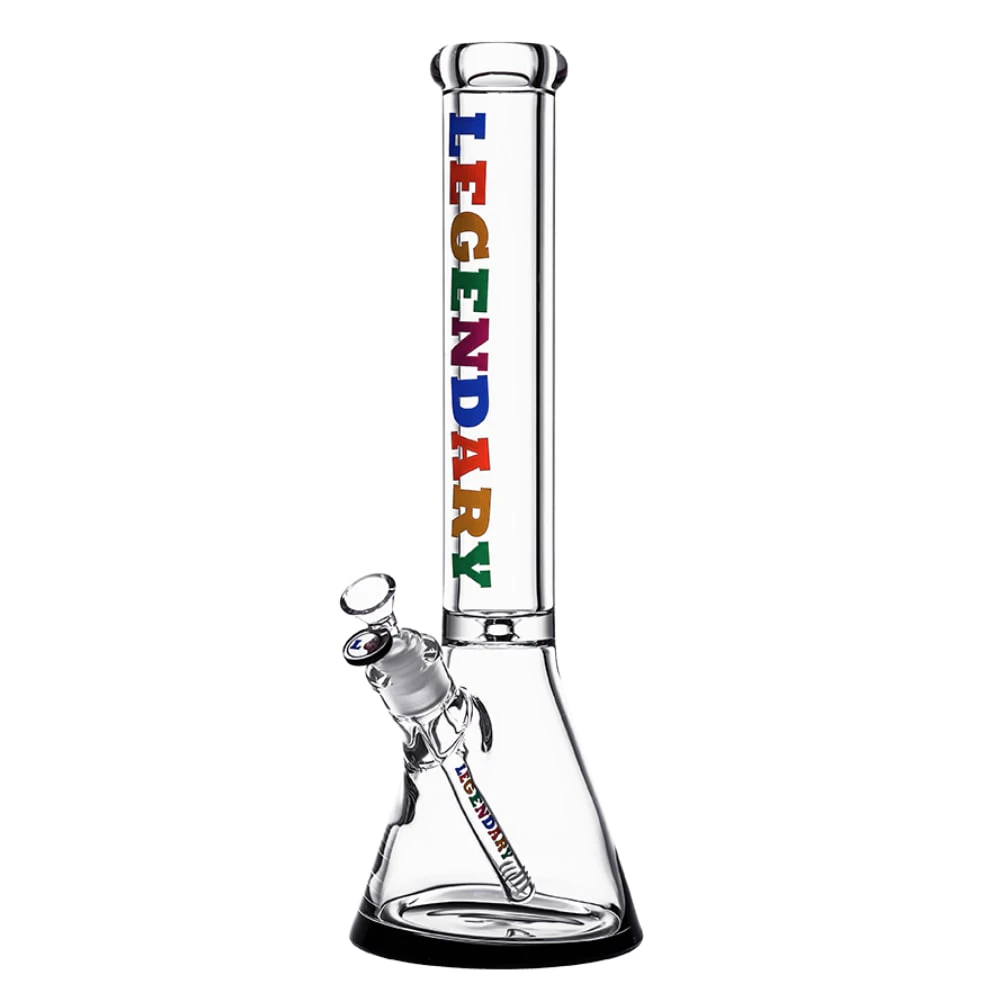 Legendary - Legendary Glass | 16" Rainbow Logo Beaker Bong Main Image