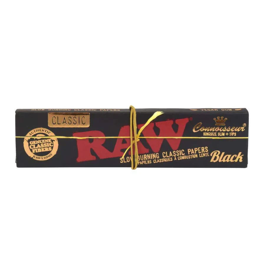 Raw - Raw Black Natural Unrefined Artisan Connoisseur Papers & Tips Main Image