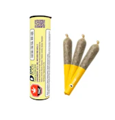 Lemonberry 60's+ DBL Infused 3 X 0.5G
