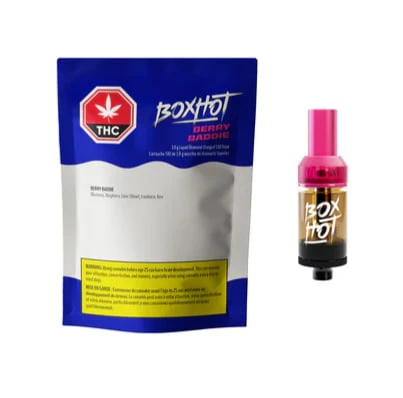 BOXHOT - Berry Baddie Liquid Diamond Charged 510 Vape Cartridge 1G Main Image