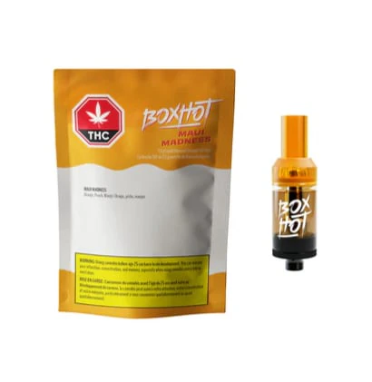 BOXHOT - Maui Madness Liquid Diamond Charged 510 Vape Cartridge 1G Main Image