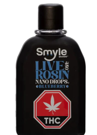 Smyle Brands - BLUEBERRY LIVE ROSIN NANO DROPS LTO - 450MG - 90ml Main Image