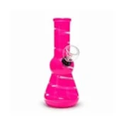 6 inch 6" mini glass bong (various colors and patterns)
