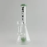 One Wholesale - 8" wicked beaker style dab rig green Main Image