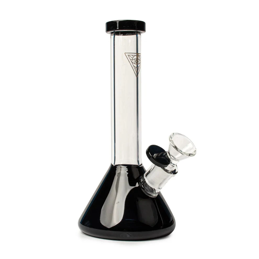 Red Eye Tek - Red Eye Tek | 8" Midge Mini Beaker Bong | Black Main Image
