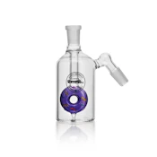 14mm 45 Degree Arsenal Donut Perc Ash Catcher (Purple) - 14mm 45 Degree Arsenal Donut Perc Ash Catcher (Purple)