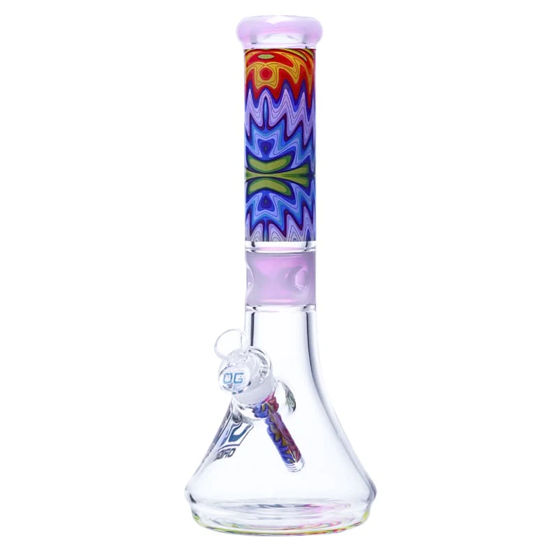 OG Original - 14" 7mm OG Original Kaleido Wave Beaker (Pink) Main Image