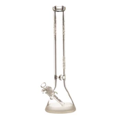 18" 9mm Marley Clear Tree Beaker (White)