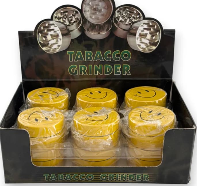 Smiley Face Metal Grinder