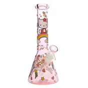 10" 5mm Sunshine Dreams Kitty Beaker