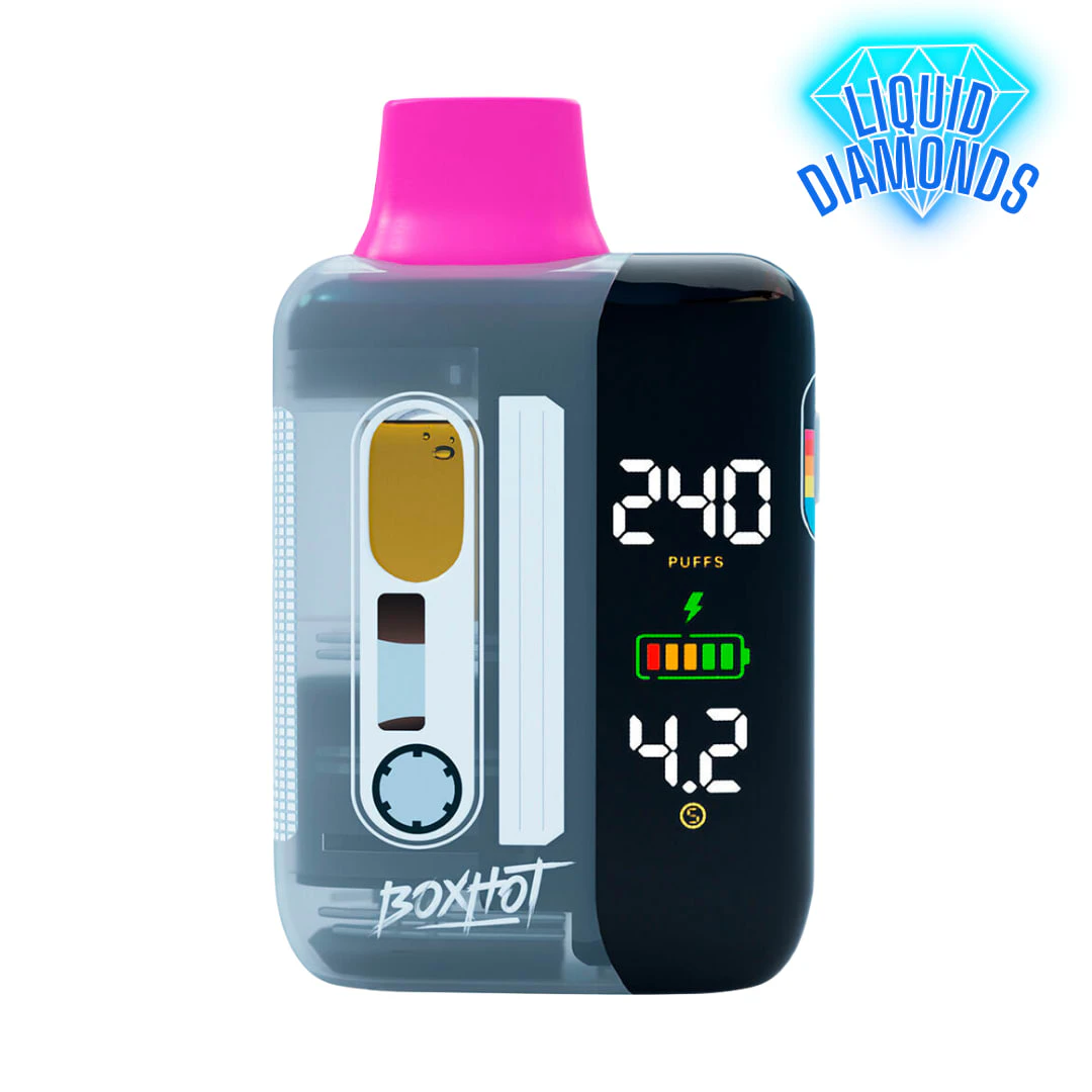 BoxHot - Pink Kush Liquid Diamond Charged AIl-In-One Vape | 1g | Boxhot Main Image