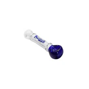 KUSH GLASS - PIPE W/ HONEYCOMB - BLUE
