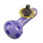 CDI - 4" GLASS PIPE - SUN FLOWER