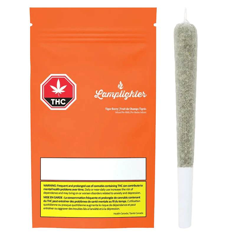 Infuzed by Lamplighter - Tiger Berry 3 x 0.5g Infused Pre-Rolls by Lamplighter Main Image