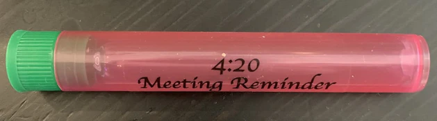Doob Toobs - 420 Meeting Reminder RED
