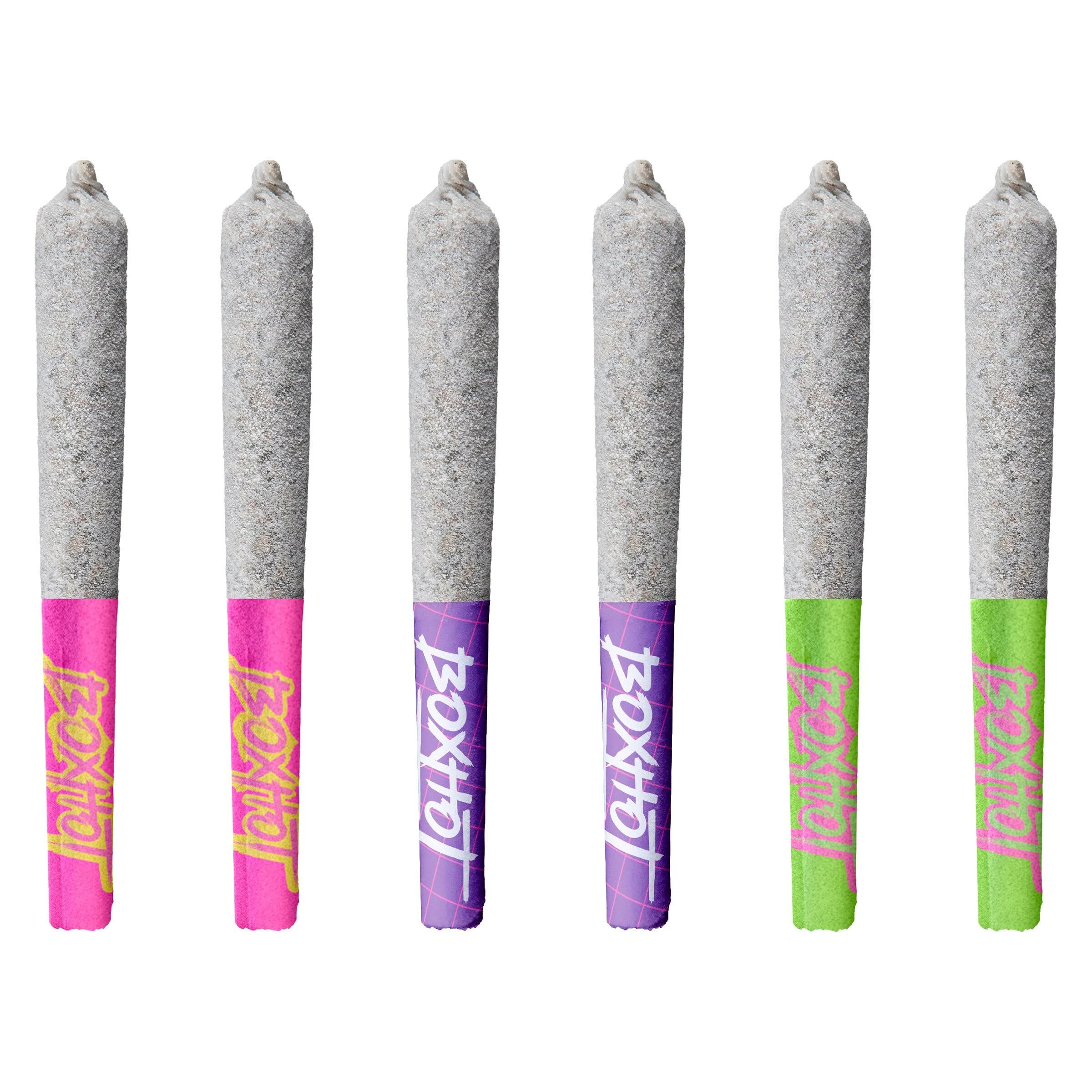 BOXHOT - BOXHOT - Diamond Doobies - Double Trifecta Infused Pre-Roll - Hybrid - 6x0.5g Main Image