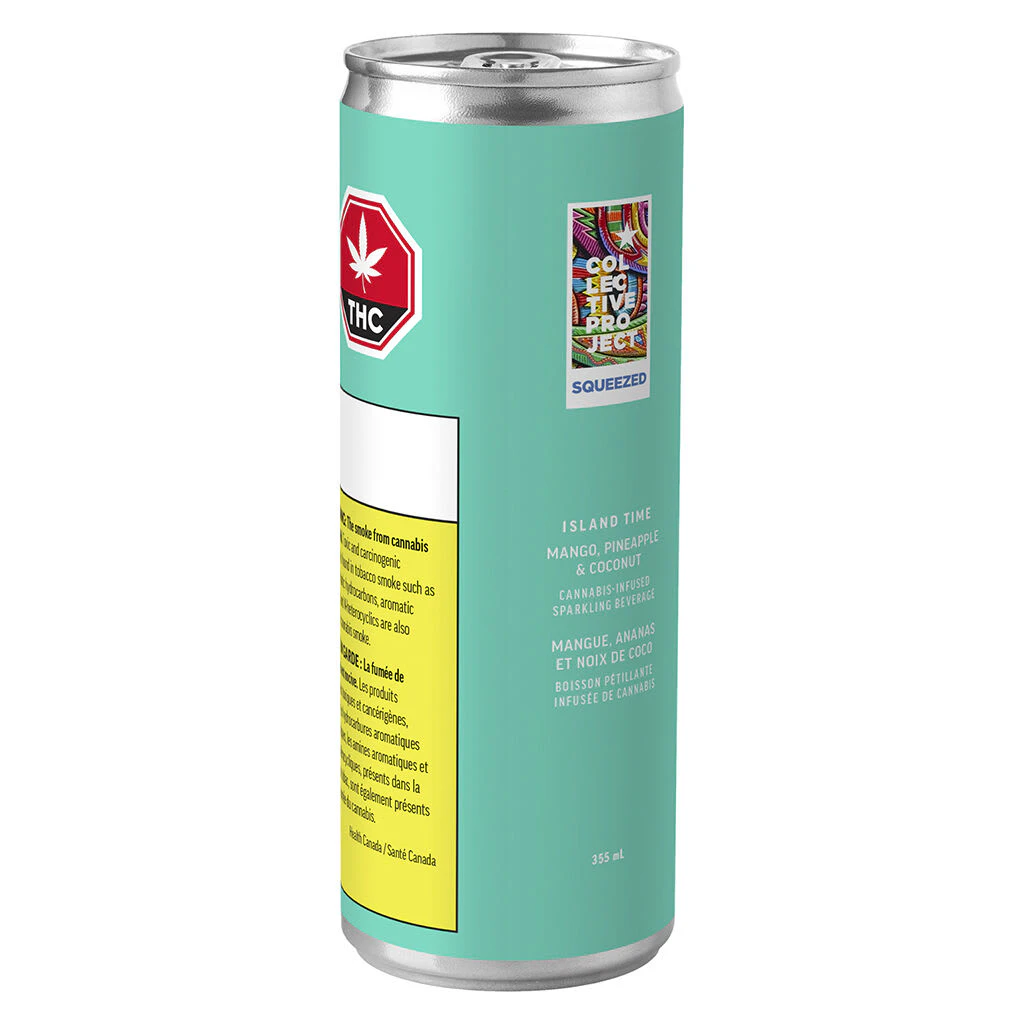 Collective Project - Collective Project - Island Time (Mango Pineapple & Coconut) Sparkling Juice - Hybrid - 7128-355ml Main Image