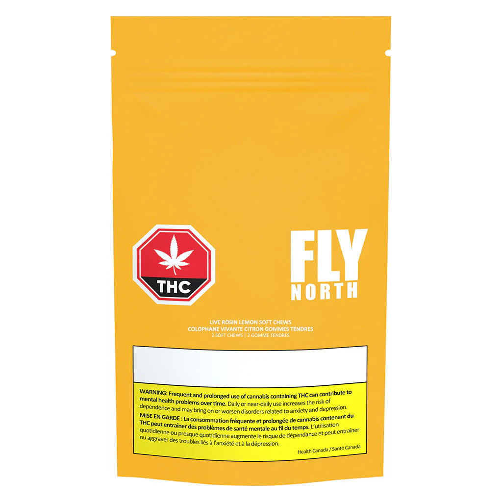 FLY NORTH - FLY NORTH - Live Rosin Lemon - Indica - 2 Pack Main Image