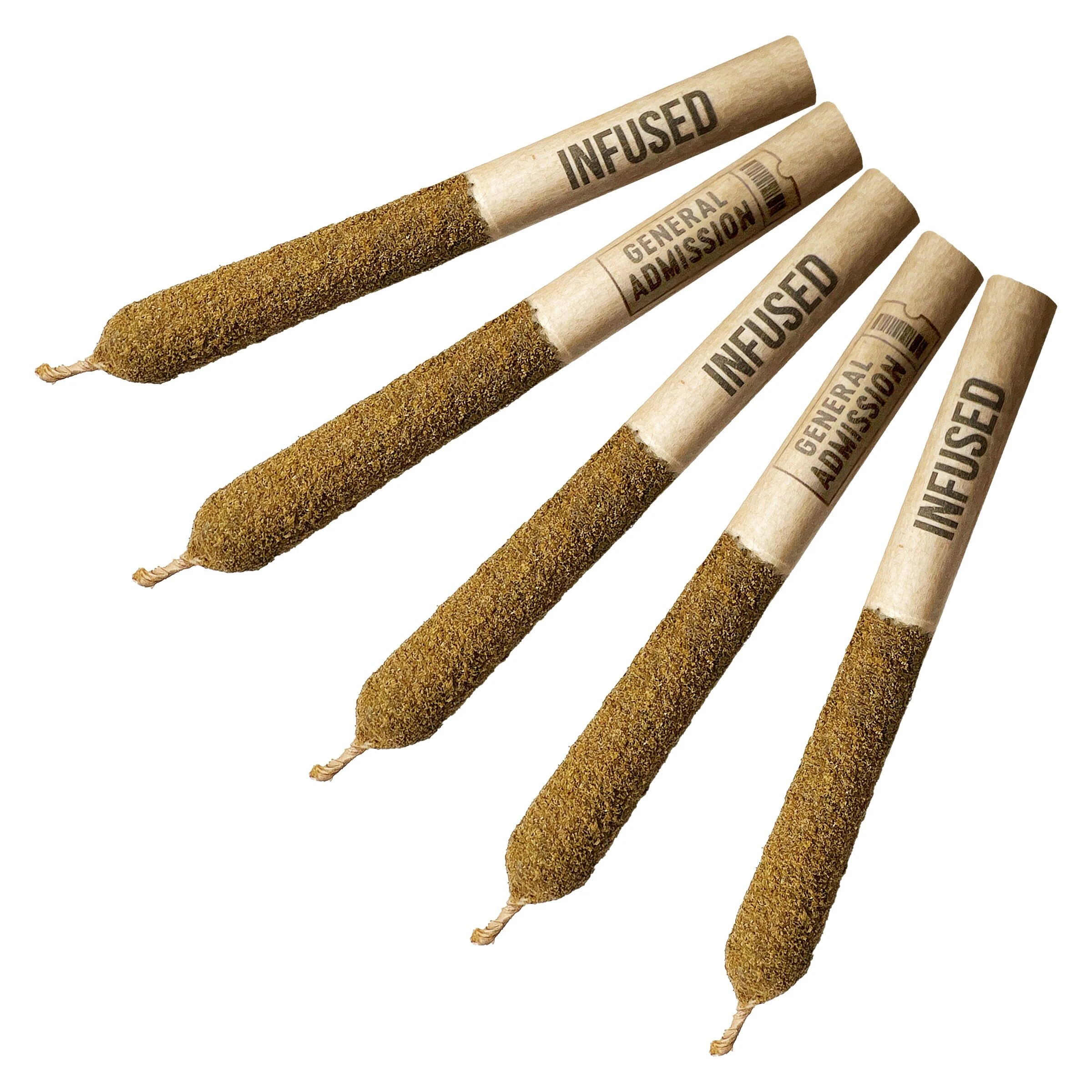 General Admission - General Admission - Tiger Blood Distillate Infused Pre-Roll - Indica - 5x0.5g Main Image