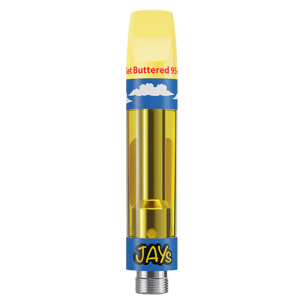 Jays - Jays - High Potency 95+ 510 Thread Cartridge Get Buttered - Sativa - 0.95g Main Image