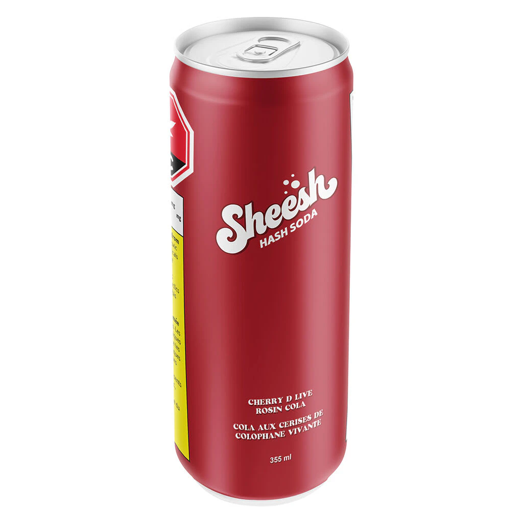 Sheesh Hash Sodas - Sheesh Hash Sodas - Cherry D Live Rosin Cola - Indica - 355ml Main Image