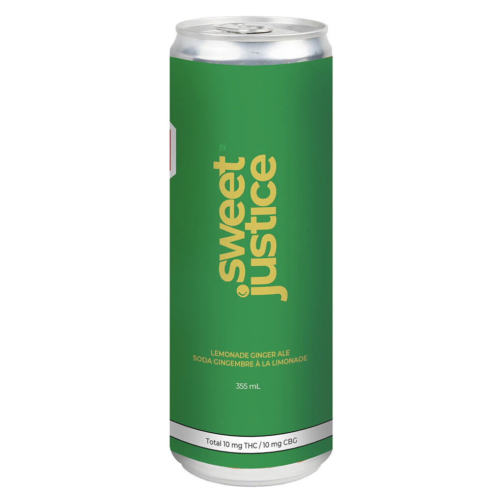 Sweet Justice - Sweet Justice - Lemonade Ginger Ale - Hybrid - 355ml Main Image