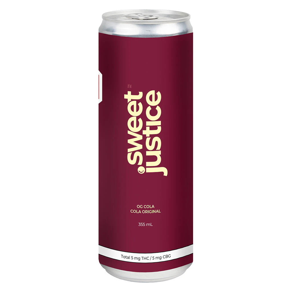 Sweet Justice - Sweet Justice - OG Cola THC+CBG - 355ml Main Image