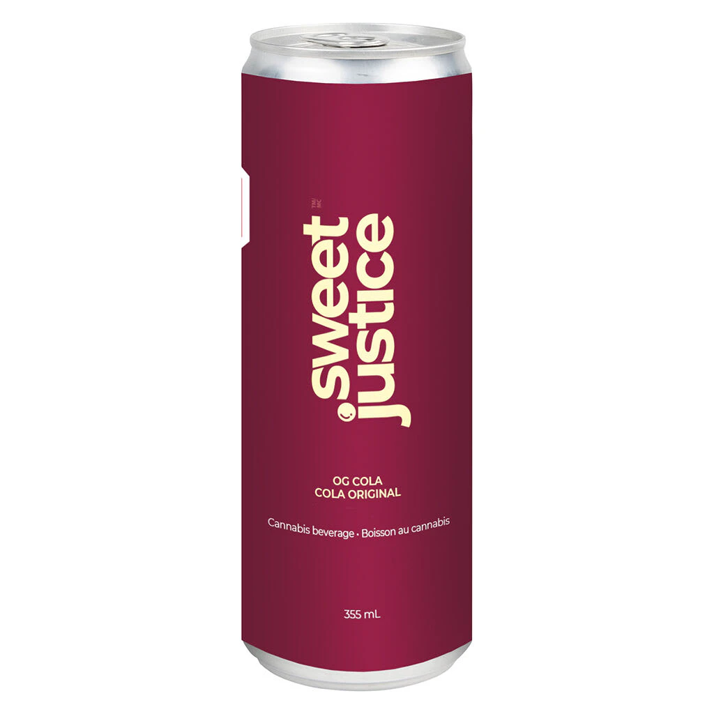 Sweet Justice - Sweet Justice - OG Cola THC+CBG - Hybrid - 355ml Main Image
