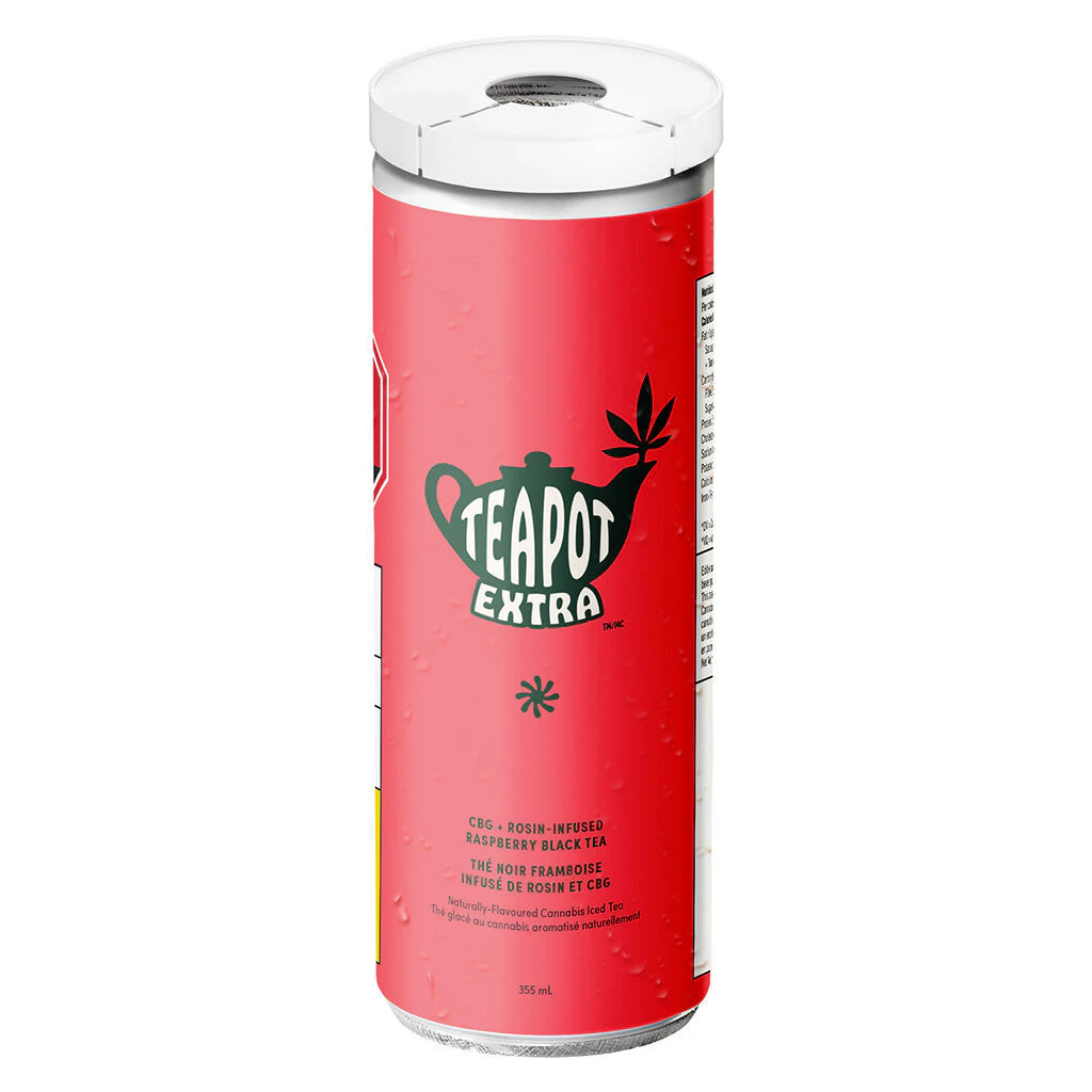Teapot - Teapot - CBG + Rosin Raspberry Black Tea - Hybrid - 355ml Main Image