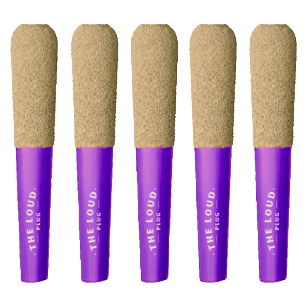 The Loud Plug - The Loud Plug - Drippyz Purple Pom-G Infused Pre-Roll - Indica - 5x0.5g Main Image