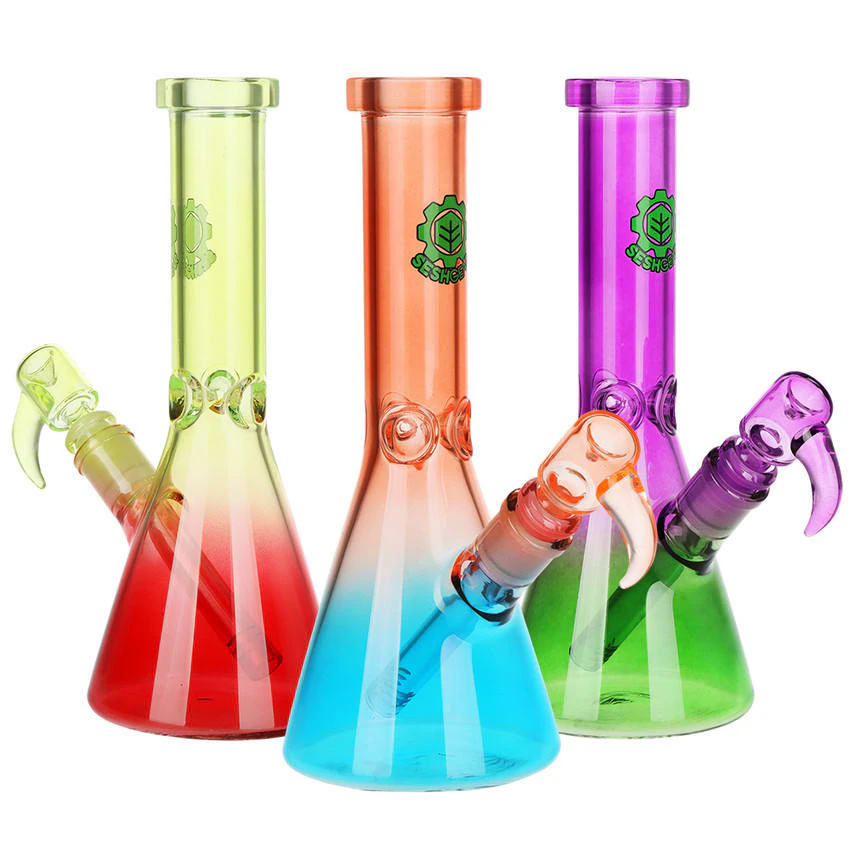 Sesh Gear - SeshGear 10" Straight Neck Ombre Beaker Bong Main Image