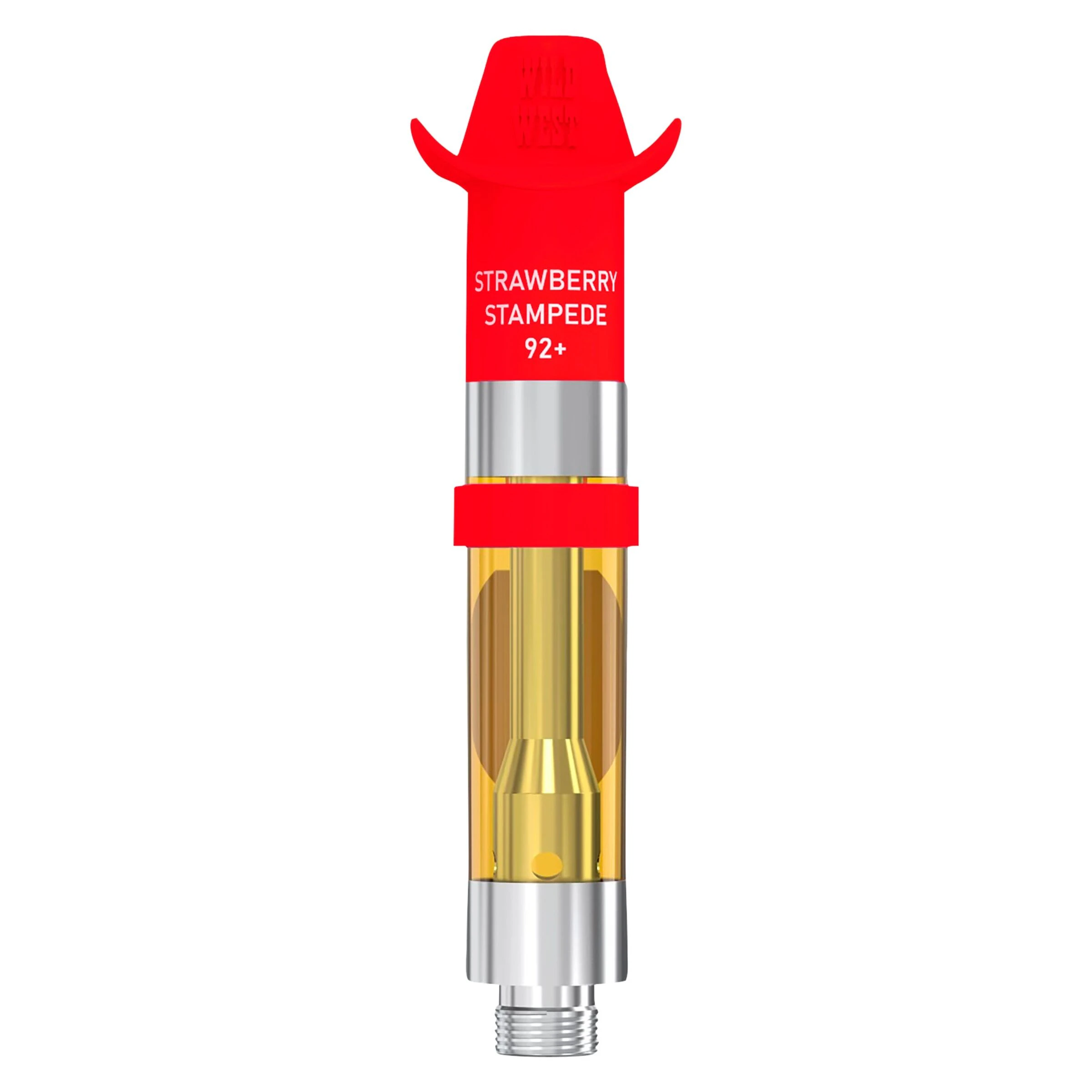 Wild West - Wild West - 95+ Strawberry Stampede Liquid Diamonds 510 - Sativa - 0.95g Main Image