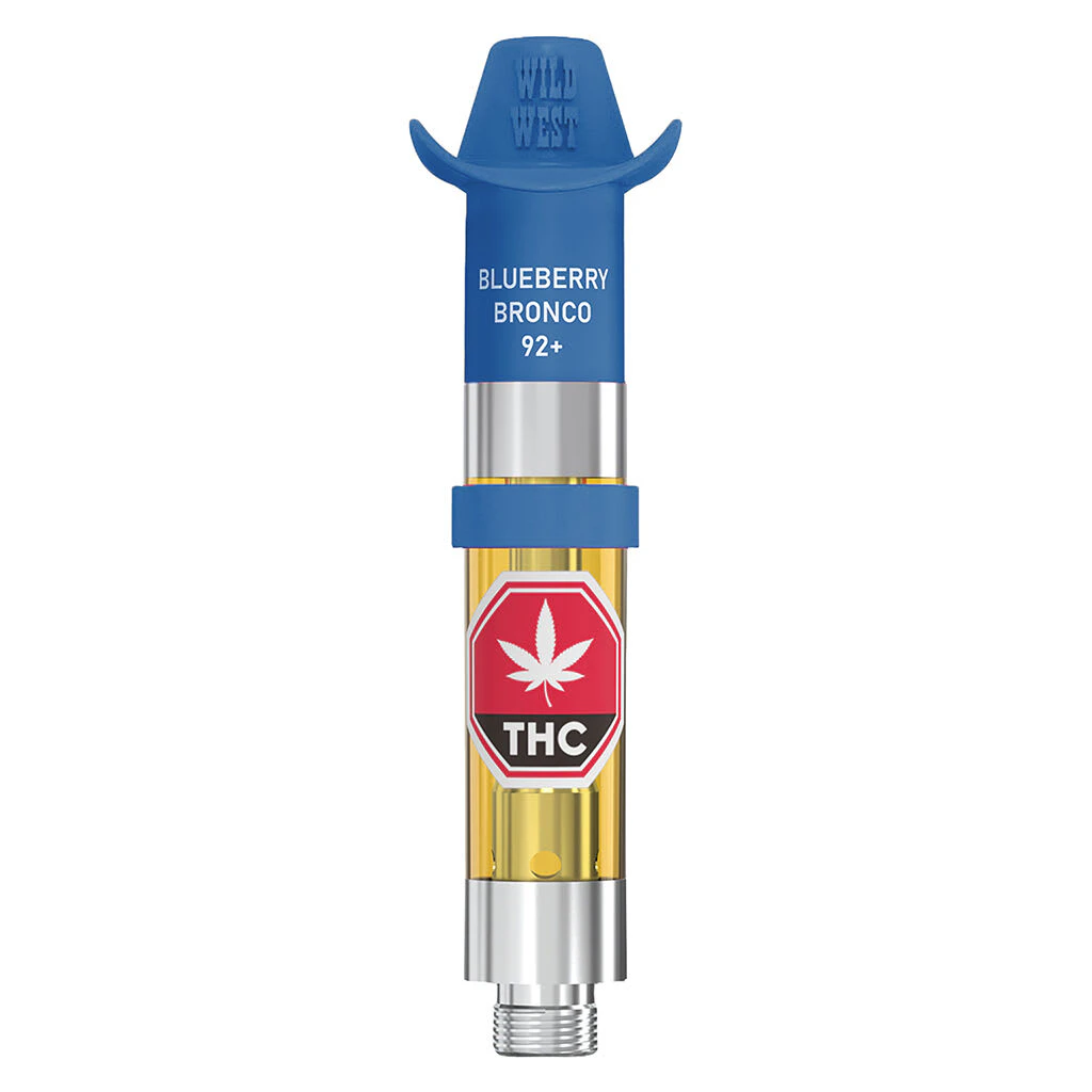 Wild West - Wild West - Blueberry Bronco 92+ 510 Thread Cartridge - Indica - 0.95g Main Image
