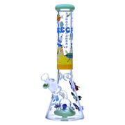 14" 7mm Cheech Space Explorer Beaker
