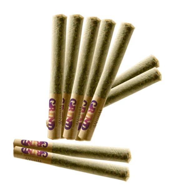 WEED ME GRIND - INDICA 10 STRAIGHTS PRE-ROLLS - 7.5 Main Image